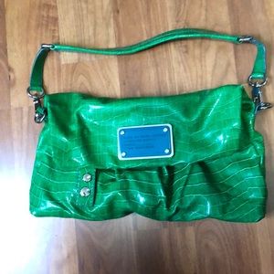 Marc Jacobs Green Alligator Leather Bag